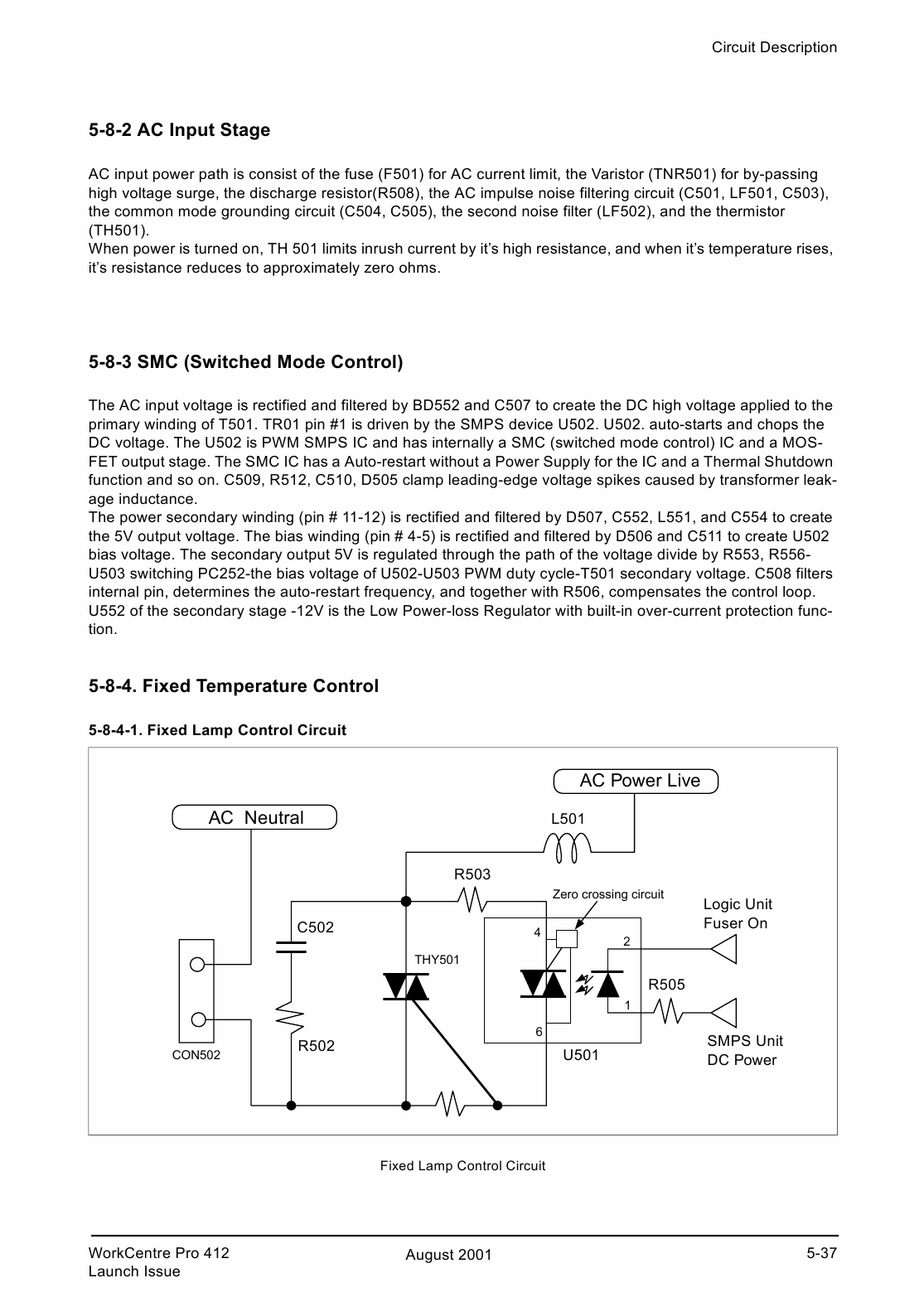 Xerox WorkCentre Pro-412 Parts List and Service Manual-2